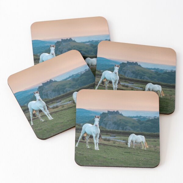 Item preview, Ponies at Carreg Cennin Castle designed and sold by Leighton Collins.