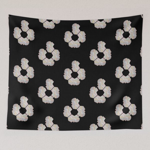 Item preview, Route collage cotton 1 designed and sold by Pipyo Studio.
