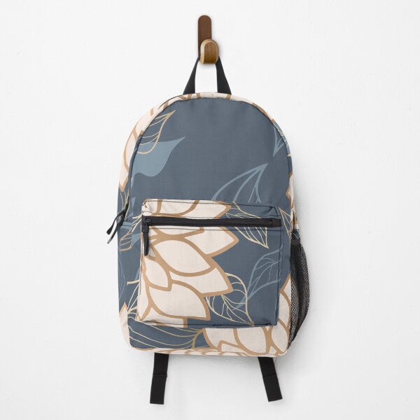 Artikelvorschau, Floral Aesthetic in Navy, Ivory and Gold entworfen und verkauft von meggydesigns.