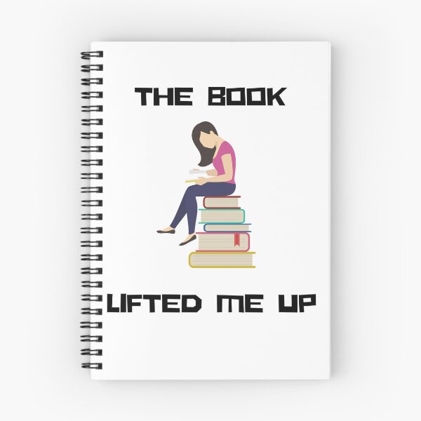 Item preview, Reading Girl Reader Saying "The Book Lifted Up Me" stickers & art works  designed and sold by Clothesaccess.