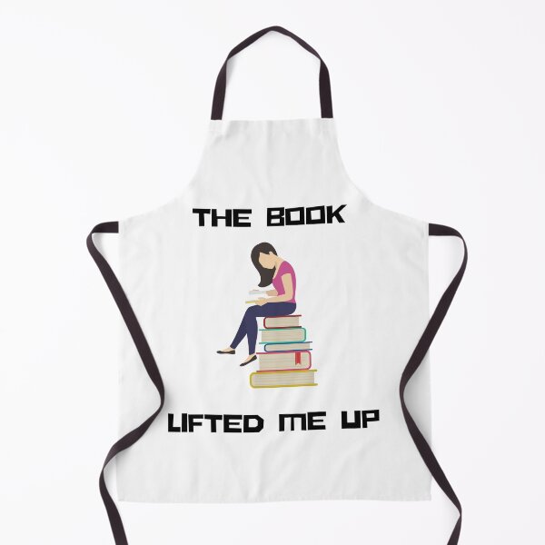 Item preview, Reading Girl Reader Saying "The Book Lifted Up Me" stickers & art works designed and sold by Clothesaccess.