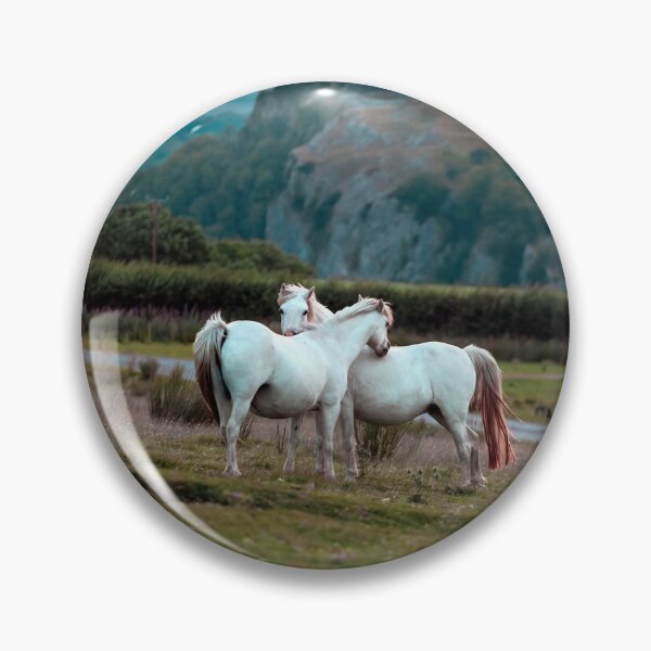 Item preview, Horses at Carreg Cennin Castle designed and sold by Leighton Collins.