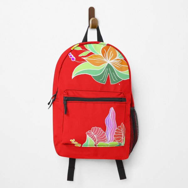 Item preview, Flower red Tropical palms cute designed and sold by Carolina Salazar.