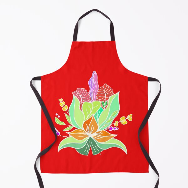 Item preview, Flower red Tropical palms cute designed and sold by Carolina Salazar.