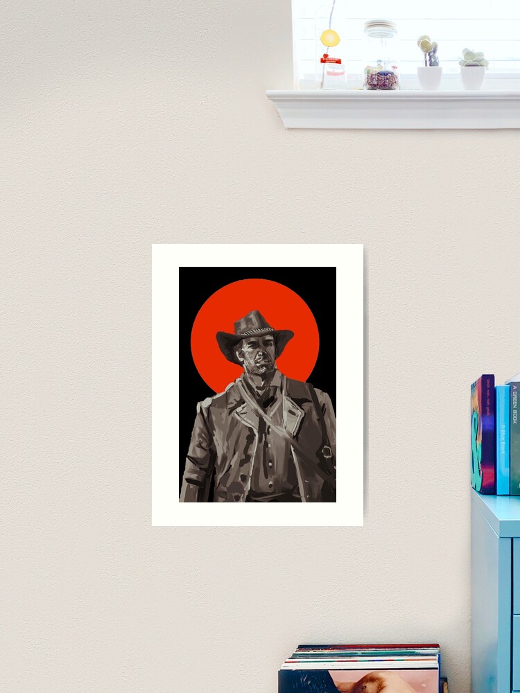 Arthur Morgan RDR2 Mounted Print for Sale by rdrmaniac