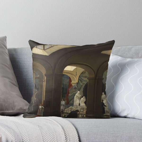Item preview, First Communion in the interior of the Crypt of the church of St Roch Paris with a sculpture of the Lamentation before the Holy Sepulcher designed and sold by Vintage Designs +.