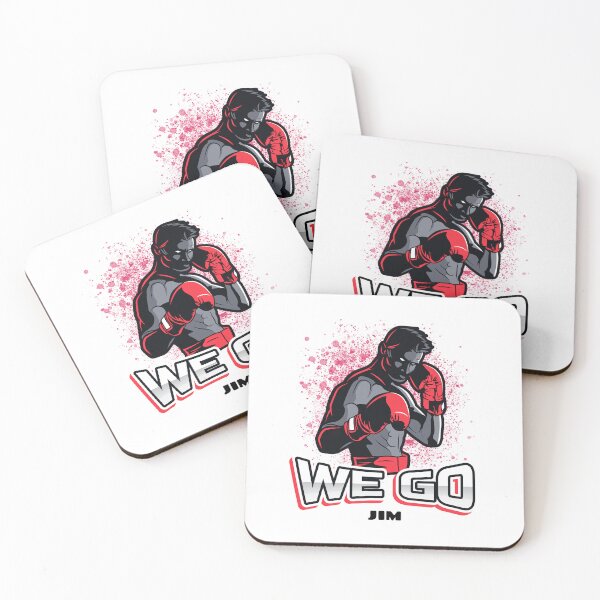 Item preview, We Go Jim Active Sports Gym Exercise Health Workout Boxing designed and sold by hShah06.