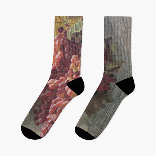 Item preview, Flame Tokay Grapes by Edwin Deakin 1884 designed and sold by Vintage Designs +.