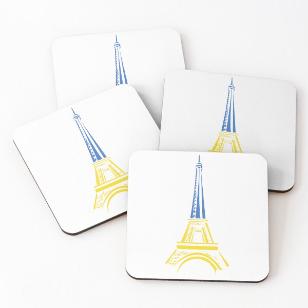 Item preview, Paris Eiffel Tower Stands With Ukraine On Bastille Day designed and sold by Aide.