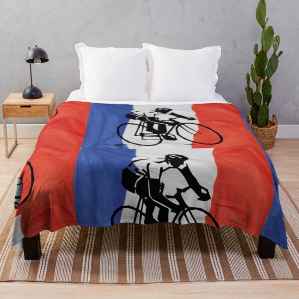 Item preview, Cyclist Flag of France designed and sold by ArtMeetsPizza.