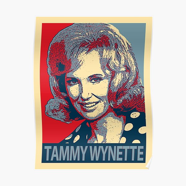&ldquo;Tammy Wynette&rdquo; Poster for Sale by HailieCherry | Redbubble