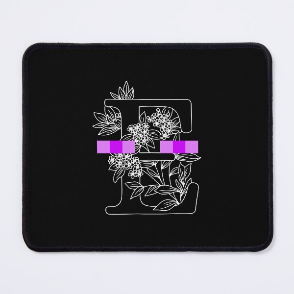 Item preview, Enderman Inspired Letter E Design designed and sold by NoteworthyMerch.