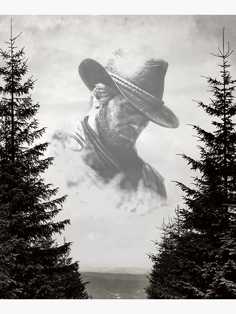 Arthur Morgan RDR2 Mounted Print for Sale by rdrmaniac