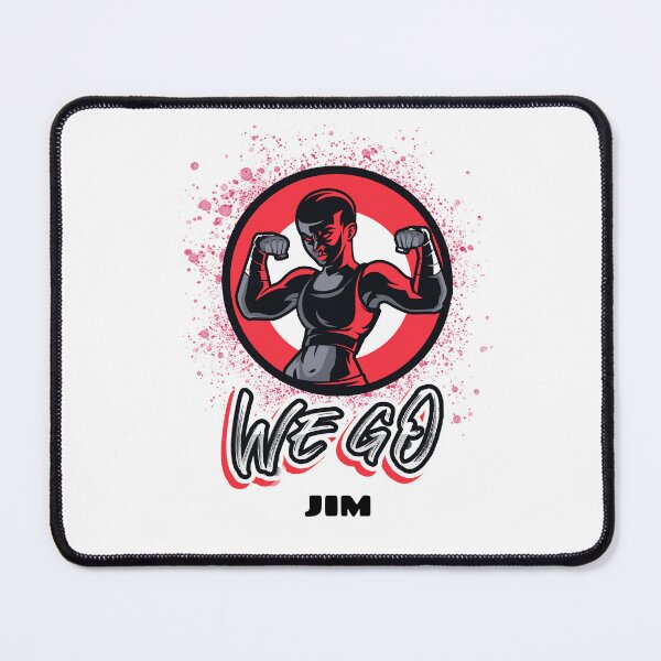 Item preview, We Go Jim Women Fitness Active Sports Enthusiasts Boxing Exercise designed and sold by hShah06.