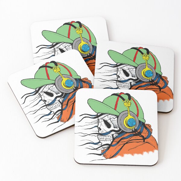 Item preview, Gamer Music Skull In The Wind designed and sold by CreativeCranium.
