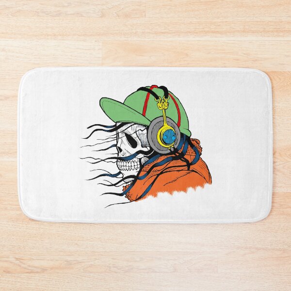 Item preview, Gamer Music Skull In The Wind designed and sold by CreativeCranium.
