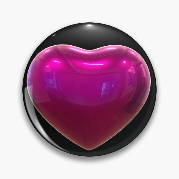 Item preview, Big 3D Pink Heart designed and sold by lordyswiss.