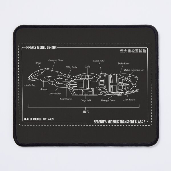 Item preview, Firefly Class 03-K64 designed and sold by apachechief.