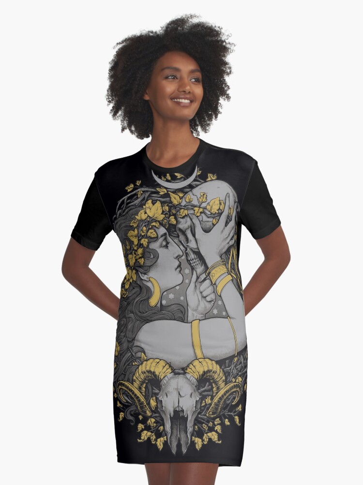 witch t shirt dress