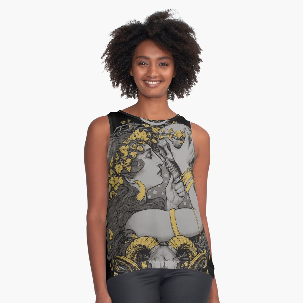 Item preview, Sleeveless Top designed and sold by medusadollmaker.