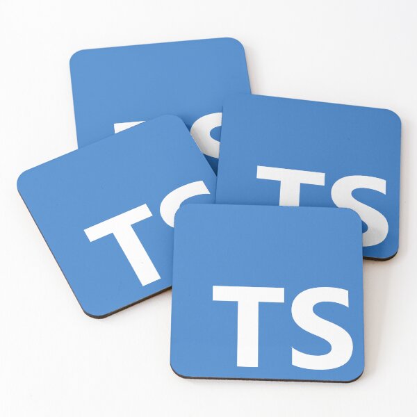 Item preview, Typescript Logo with Blue Background designed and sold by Davidnh8.