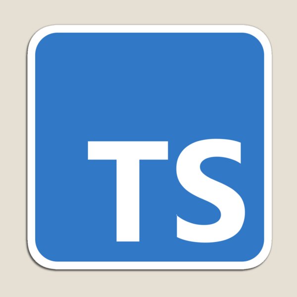 Item preview, Typescript Logo with Blue Background designed and sold by Davidnh8.