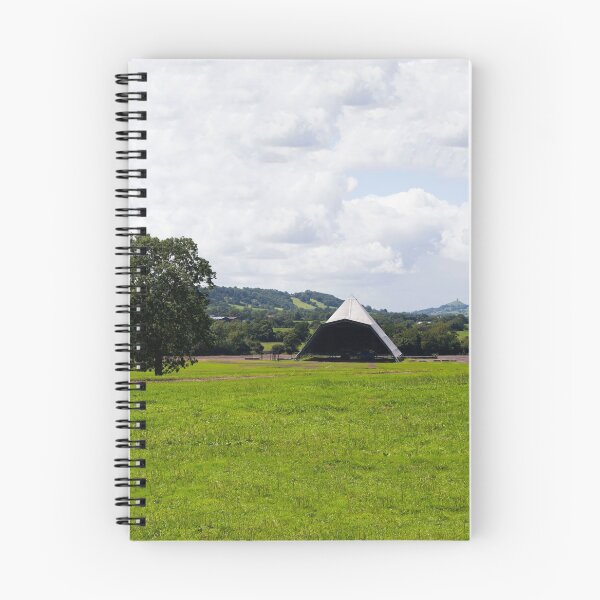 Item preview, The tree, the Pyramid stage and the Tor (Glastonbury) designed and sold by Lauren Shawyer.