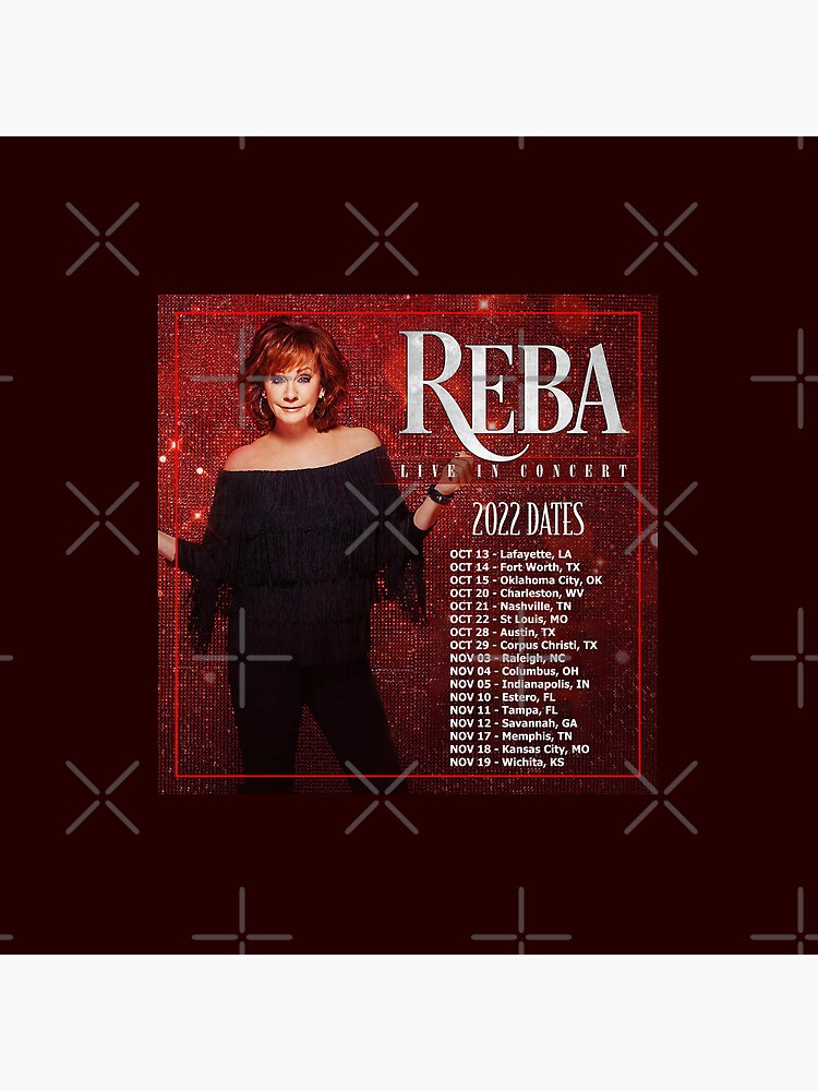 "Reba Tour 2022 2023 Locations and Dates" Pin for Sale by NolanSpicer