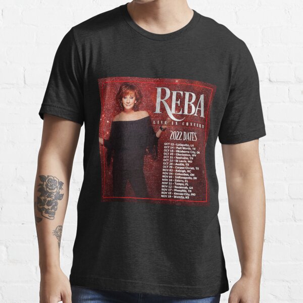 "Reba Tour 2022 2023 Locations and Dates" Tshirt for Sale by
