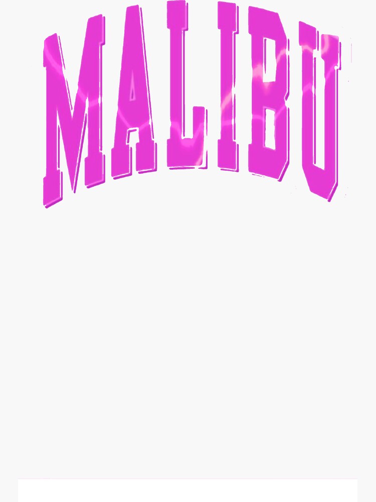 Pink Malibu | Sticker