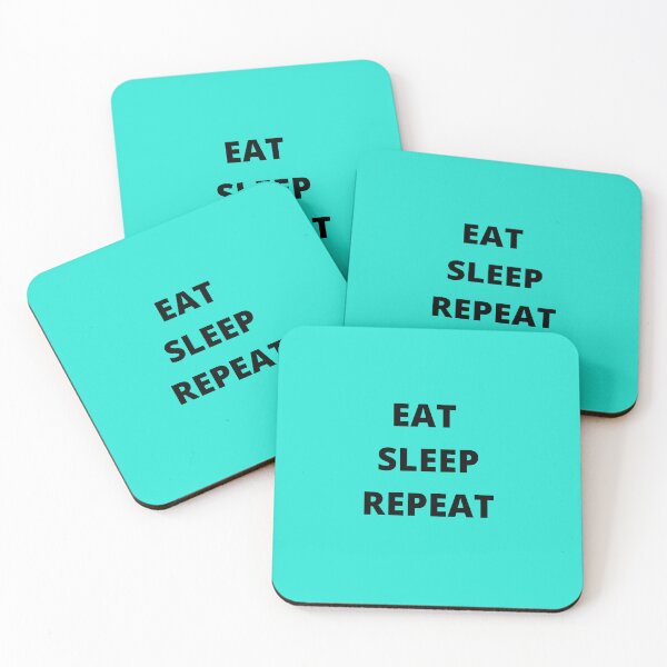 Item preview, Eat Sleep Repeat designed and sold by Denefie.