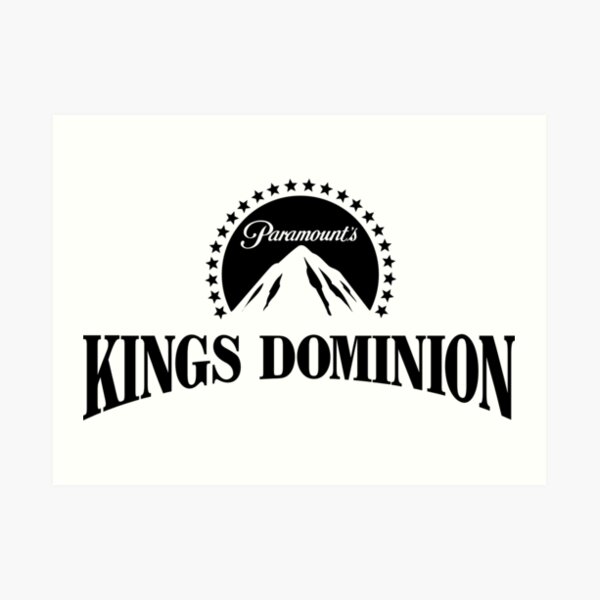 "Paramount's Kings Dominion Logo" Art Print for Sale by carowindsfanson