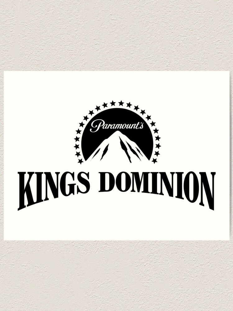 "Paramount's Kings Dominion Logo" Art Print for Sale by carowindsfanson