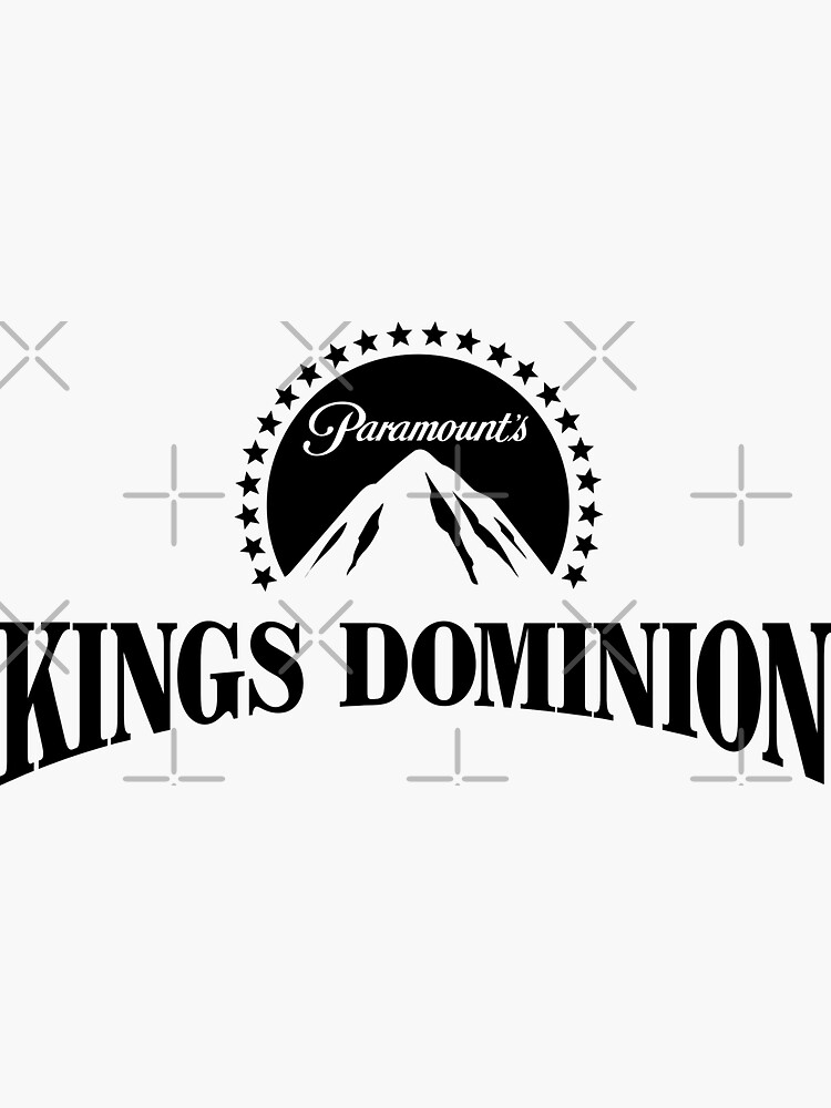 "Paramount's Kings Dominion Logo" Sticker for Sale by carowindsfanson