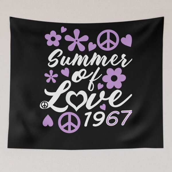 Item preview, Summer of Love 1967 Peace Relaxed Fit  designed and sold by DayDreamApparel.