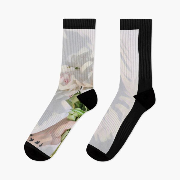 Item preview, White flowers designed and sold by Smash247.