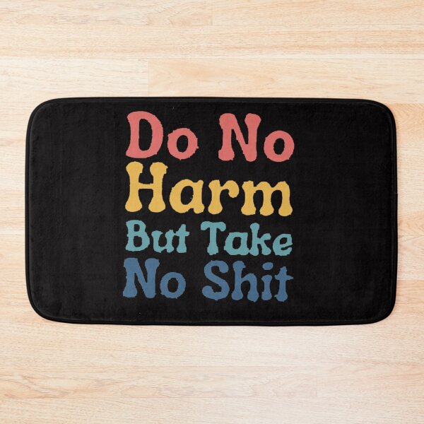 Item preview, Do No Harm But Take No Shit - Advice From A Hippo designed and sold by Viktor Kabbach.