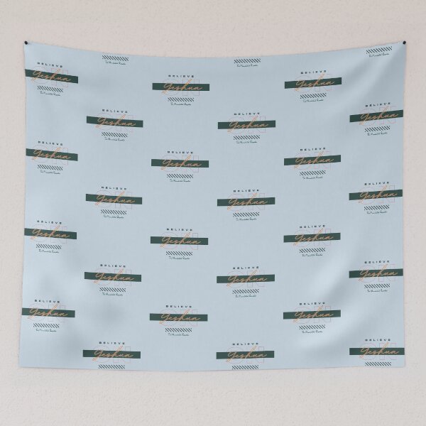 Item preview, Believe On Yeshua - Light Blue designed and sold by TheReporter1.