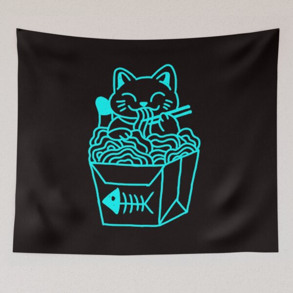 Item preview, cat lamen cute  designed and sold by rafaelwolf.