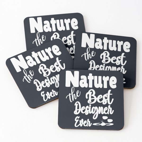 Item preview, Nature The Best Designer Ever quote designed and sold by DNC1134.