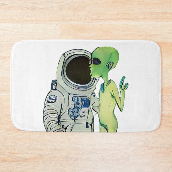 Item preview, Alien astronaut kiss designed and sold by marjard.