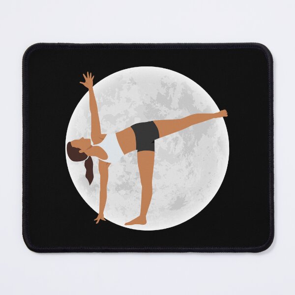 Item preview, Half Moon Yoga Pose designed and sold by SydneyLoving.