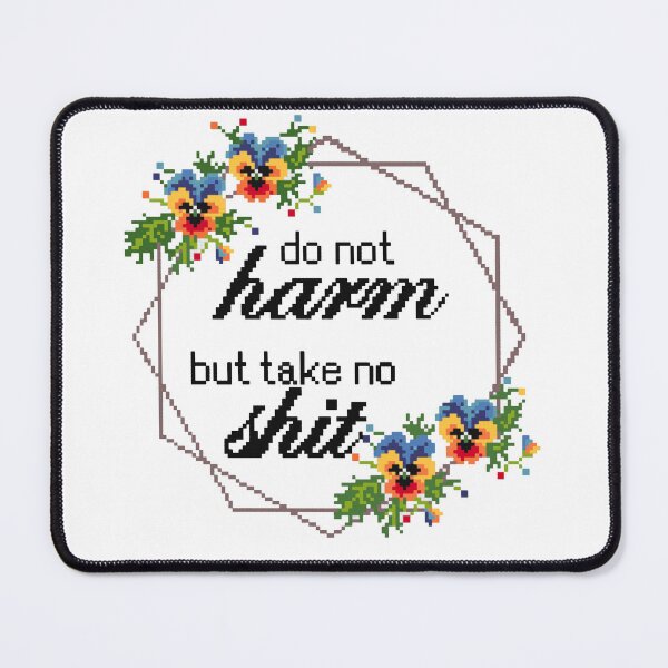 Item preview, Do No Harm But Take No Shit - Advice From A Hippo designed and sold by Viktor Kabbach.