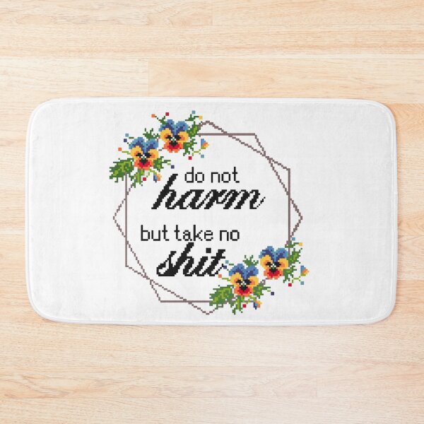 Item preview, Do No Harm But Take No Shit - Advice From A Hippo designed and sold by Viktor Kabbach.