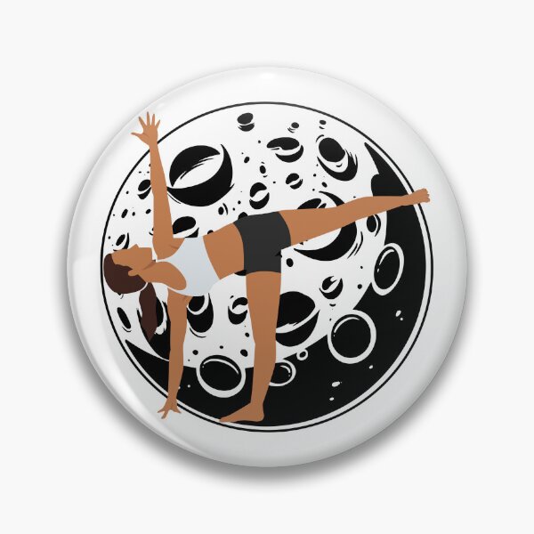 Item preview, Half Moon Yoga Pose designed and sold by SydneyLoving.