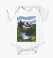 Mountain Scene One Piece - Short Sleeve