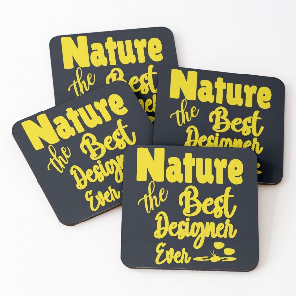 Item preview, Nature The Best Designer Ever quote designed and sold by DNC1134.