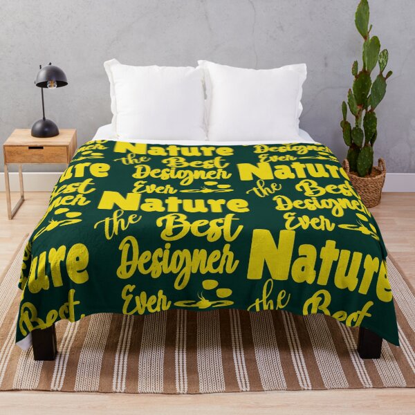 Item preview, Nature The Best Designer Ever quote designed and sold by DNC1134.