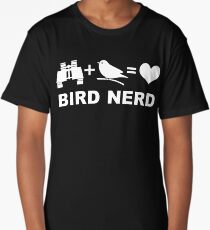 Bird Nerd Funny Birder Long T-Shirt