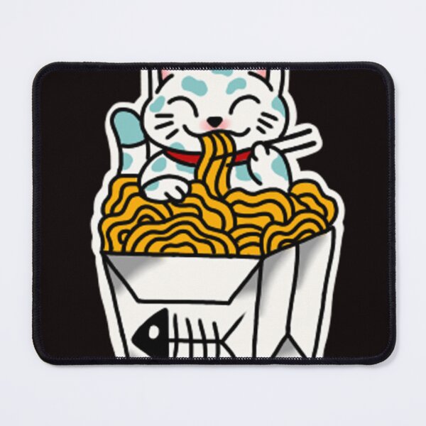 Item preview, cat lover ramen lamen japan food  designed and sold by rafaelwolf.